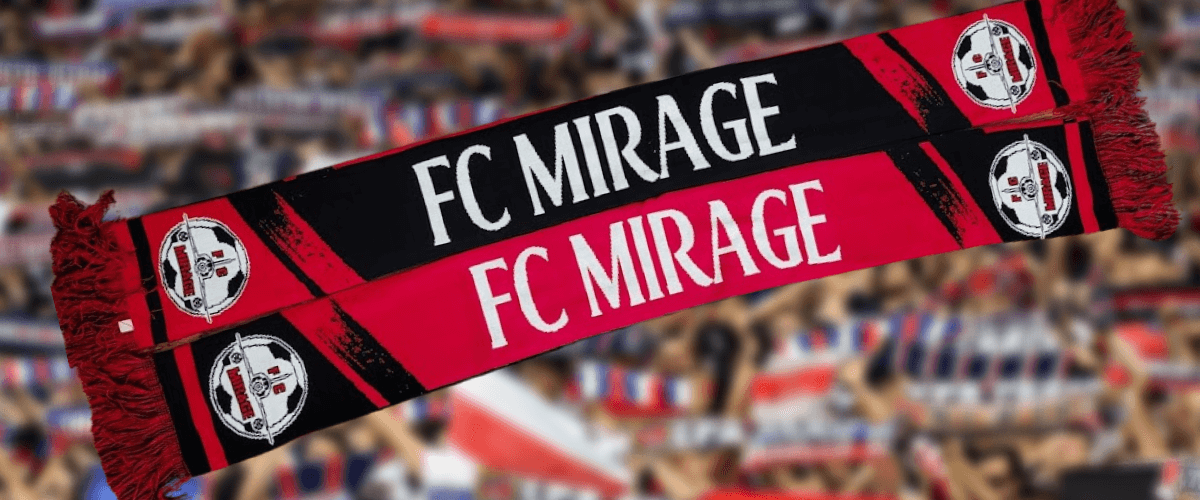 FC Mirage scarf banner